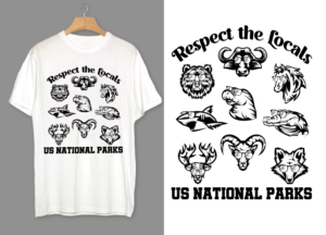 Shirt Design for various National Parks Around the United States | T-Shirt-Design von SAI DESIGNS