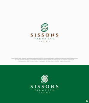Diseño de Logo por R!CKY para Sissons Farms Ltd | Diseño: #25821663