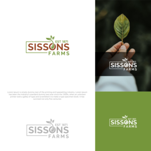 Sissons Farms Ltd. est 1871 | Logo Design by SigmaStudio