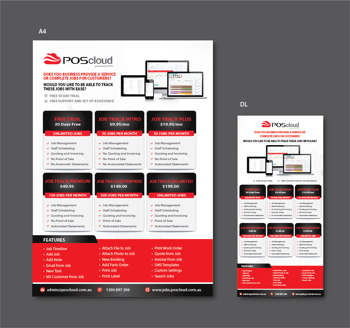 Flyer Design by alex989 for COPS PTY LTD | Design #25802859