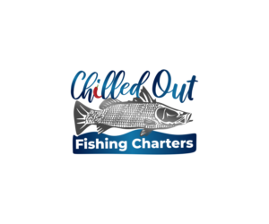 Chilled Out Fishing Charters - but this could be small lettering that lets the graphics speak for themselves | Logo-Design von design.bb