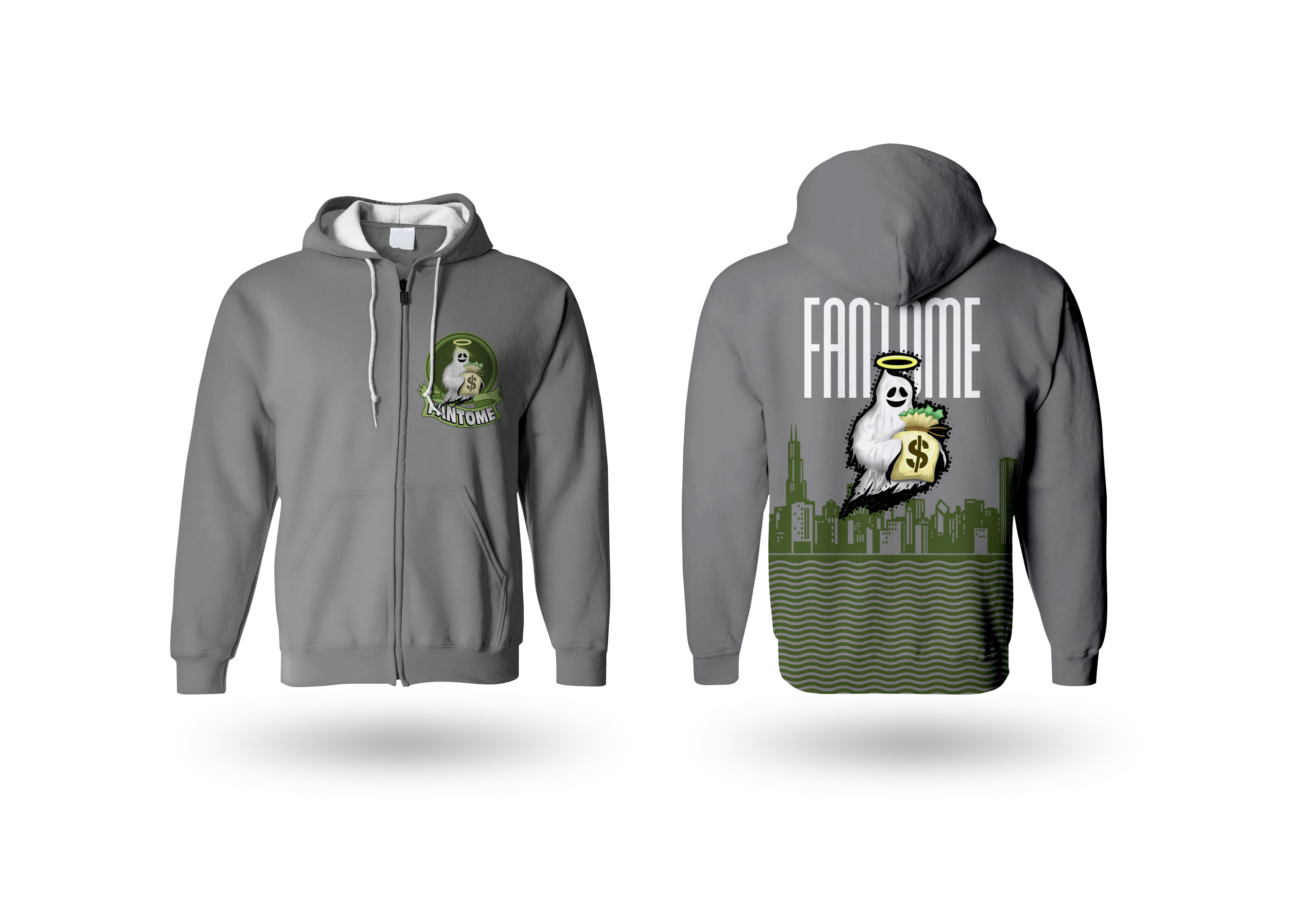 Apparel Design by Al Pech for Fantome' | Design #25808886