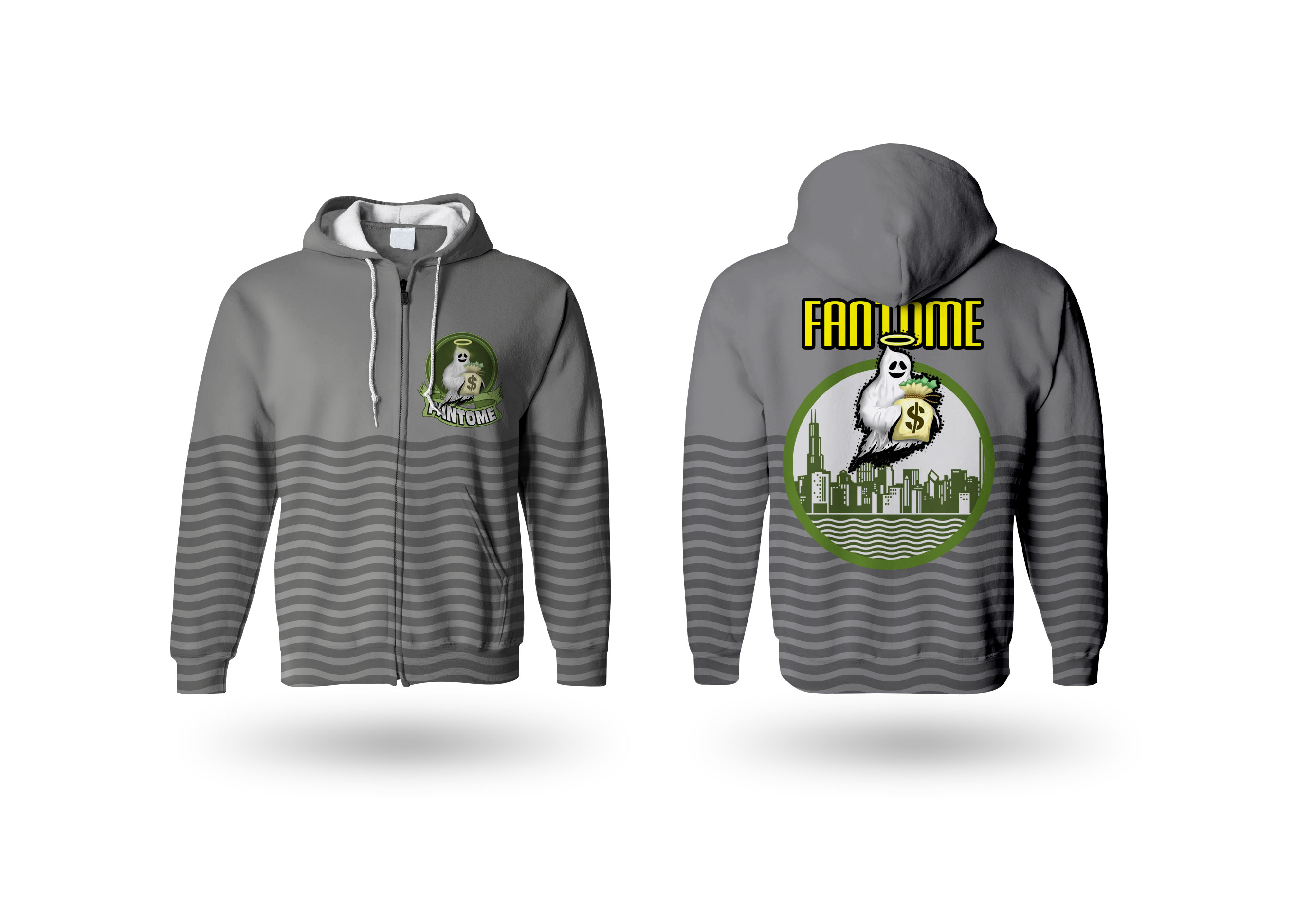 Apparel Design by Al Pech for Fantome' | Design #25808935