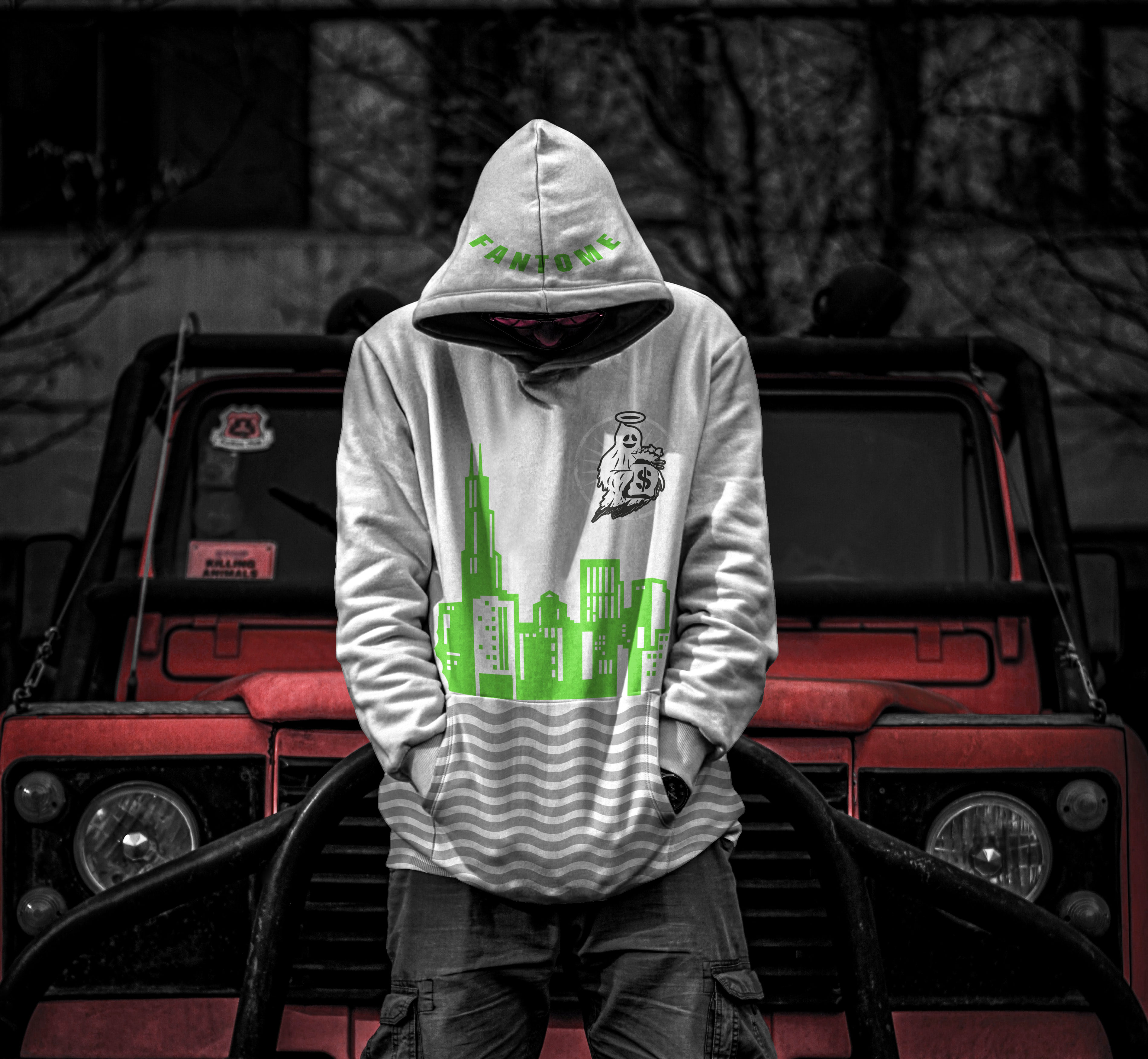 Apparel Design by Al Pech for Fantome' | Design #25847270