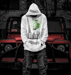 Fantome City Graphic Hoodie | Diseño de Vestimenta por Al Pech
