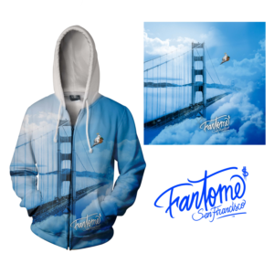 Fantome City Graphic Hoodie | Design de Vêtement par El Yisk 2