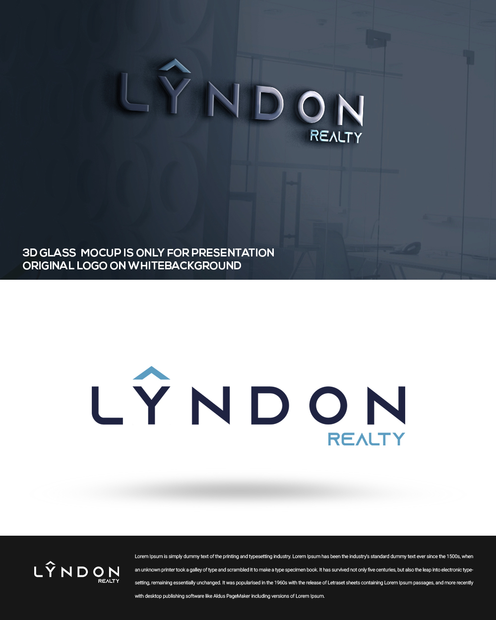 Upmarket, Elegant, Real Estate Logo Design for Lyndon Realty by beetro