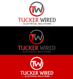 Logo Design by Borun for TUCKER WIRED ELECTRICAL SOLUTIONS  | Design: #25786927