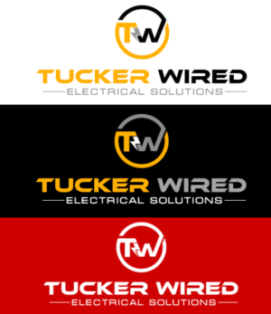 Logo Design by Borun for TUCKER WIRED ELECTRICAL SOLUTIONS  | Design: #25793356