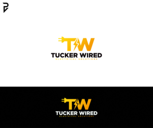 Logo Design by poisonvectors for TUCKER WIRED ELECTRICAL SOLUTIONS  | Design: #25789949