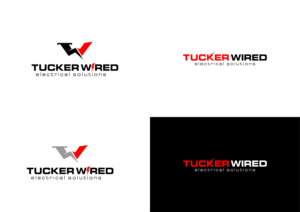 Logo Design by graphics1 for TUCKER WIRED ELECTRICAL SOLUTIONS  | Design: #25790736