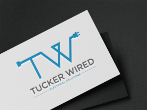 Logo Design by Anamul Burhan for TUCKER WIRED ELECTRICAL SOLUTIONS  | Design: #25788221