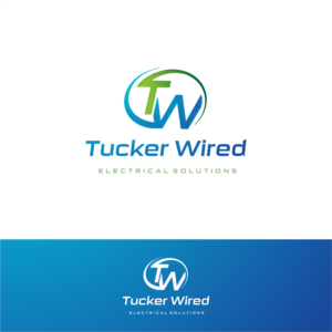 Logo Design by ThiagoB for TUCKER WIRED ELECTRICAL SOLUTIONS  | Design: #25789017