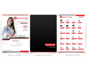 Catalogue for our Medical Products for Print | Catalogue Design by Luniere Designs