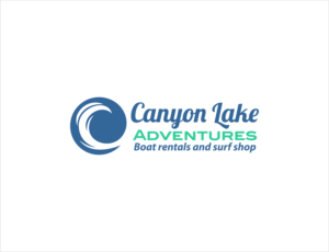 Canyon Lake Adventures boat rentals and surf shop | Logo Design by BNdesigner