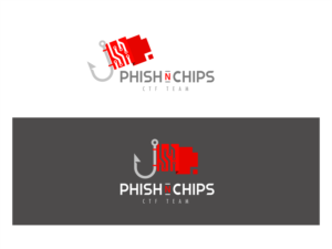 Phish 'n' Chips | Logo Design by JTdsign