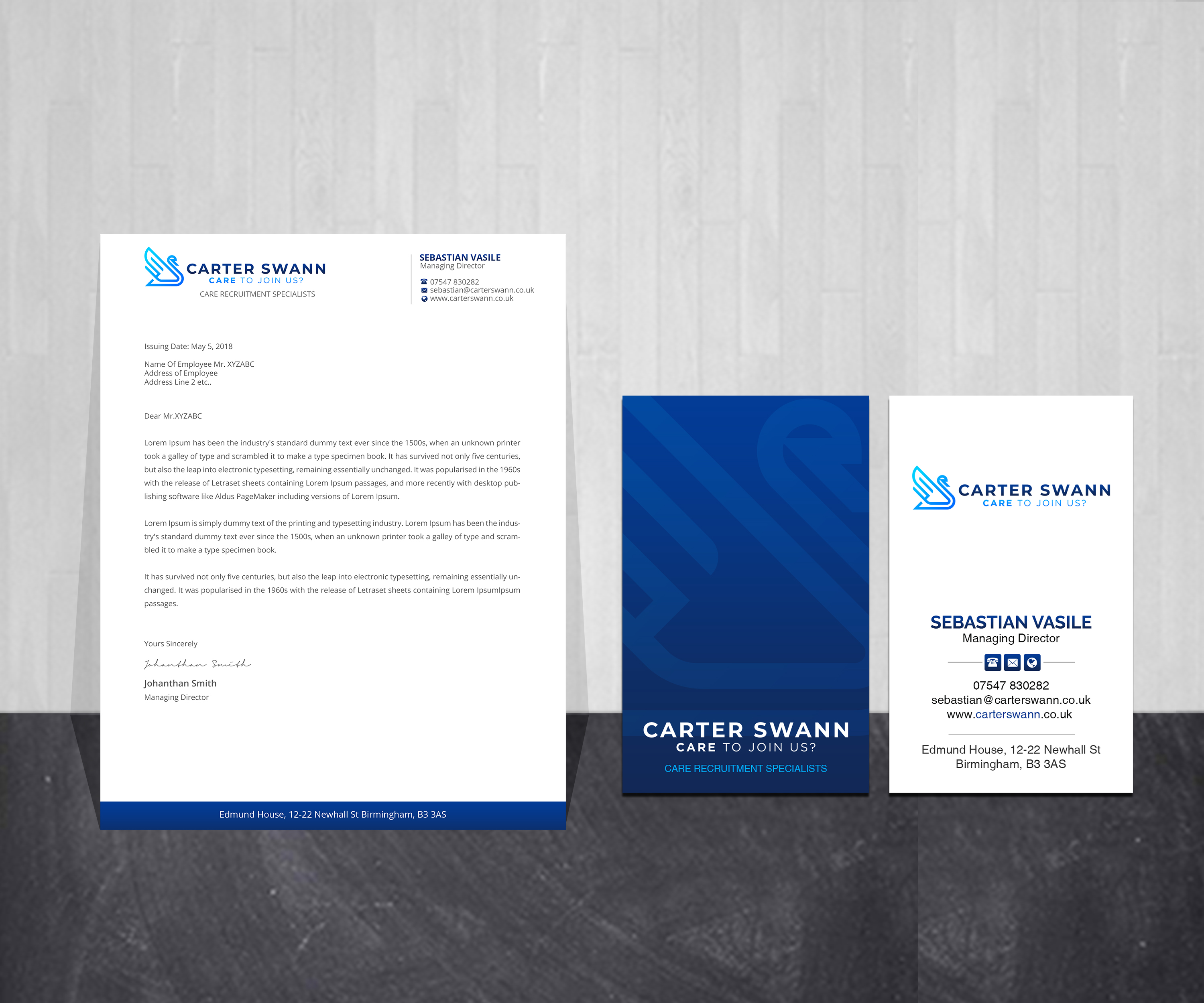 Design de Papeterie par Creations Box 2015 pour ce projet | Design #25798948
