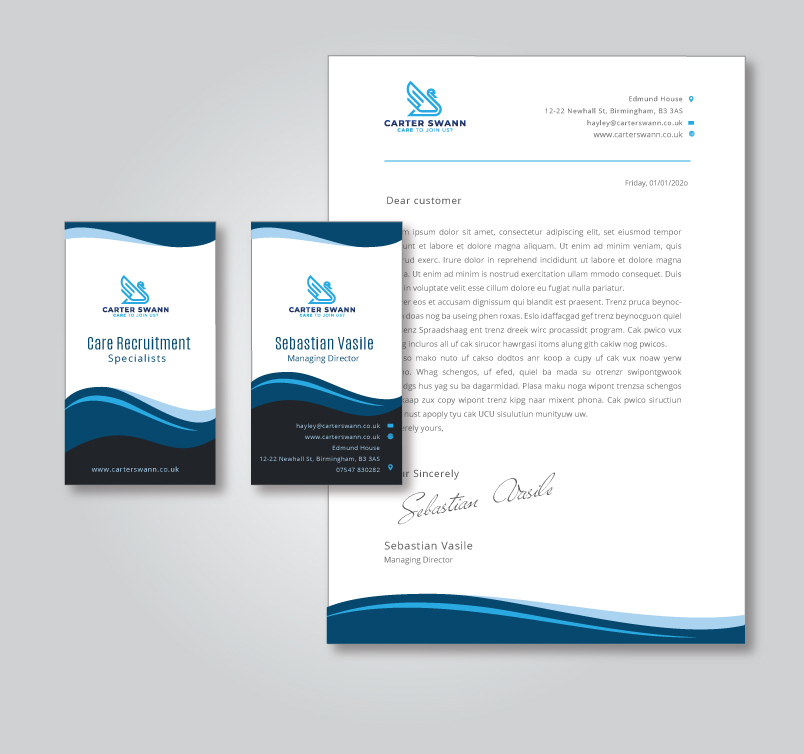 Stationery Design by instudio for this project | Design #25806973