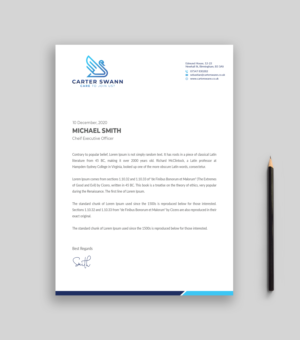 Schreibwaren-Design von Musa. A für dieses Projekt | Design: #25789887