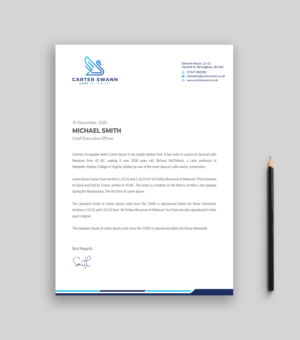 Schreibwaren-Design von Musa. A für dieses Projekt | Design: #25789973