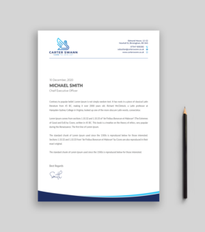 Schreibwaren-Design von Musa. A für dieses Projekt | Design: #25789975