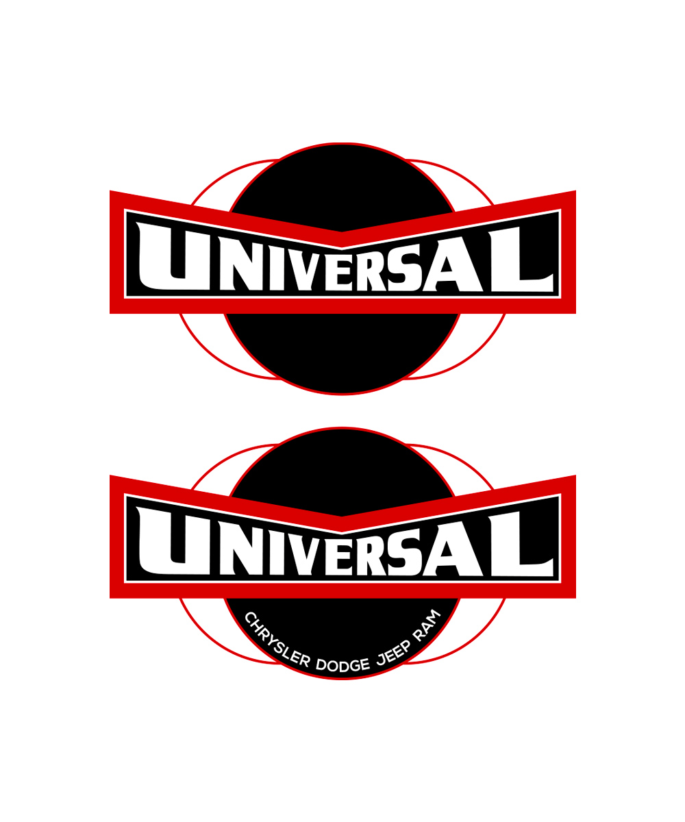 Logo Design by StudioD™ for UNIVERSAL CDJR | Design #25790253