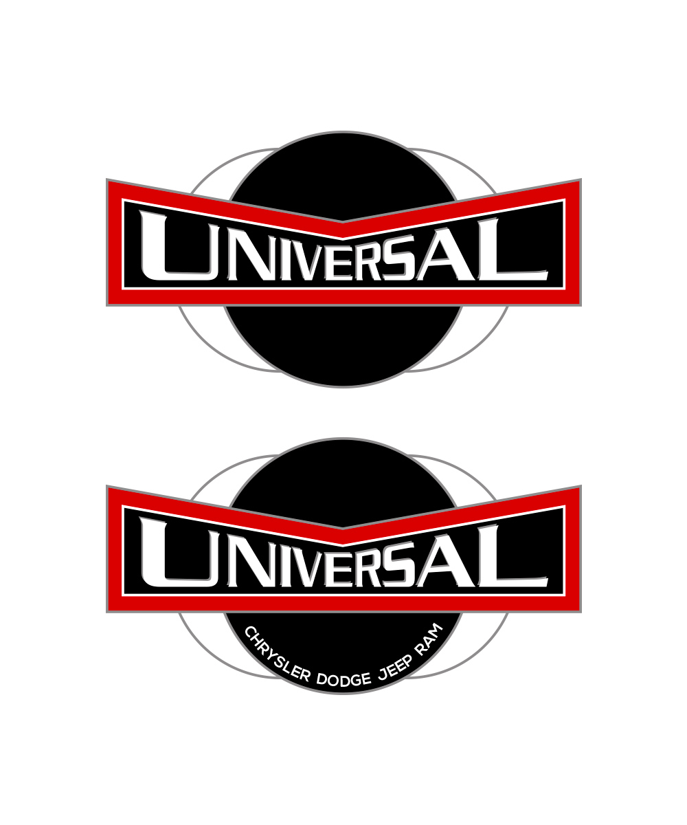 Logo Design by StudioD™ for UNIVERSAL CDJR | Design #25790367