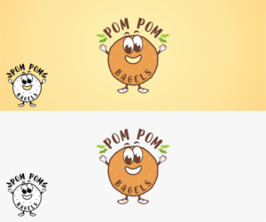 Pom Pom Bagels | Logo Design by S.S. Mulla