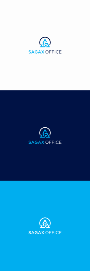 Sagax Office | Logo Design by LeaAus
