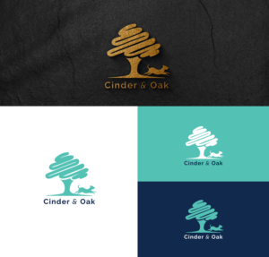 Cinder & Oak Collective | Logo Design by lnb...