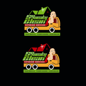 Logo Design by Aaaron for Squeaky Clean Exterior Services  | Design: #25795388