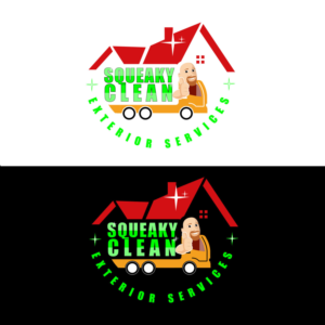 Logo Design by Aaaron for Squeaky Clean Exterior Services  | Design: #25796723