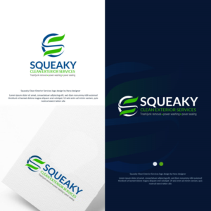 Squeaky Clean Exterior Services | Diseño de Logo por Hana
