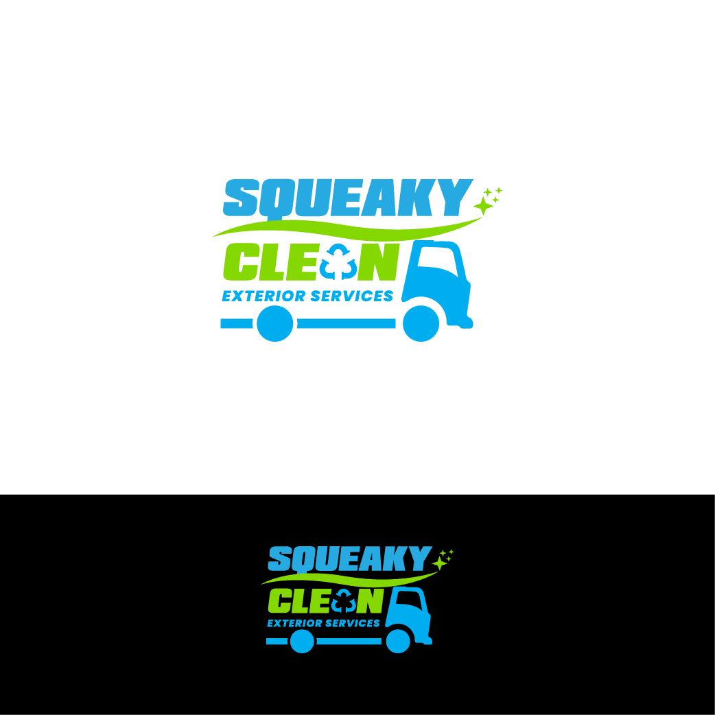 Logo Design by tyaz 2 for Squeaky Clean Exterior Services  | Design #25795732