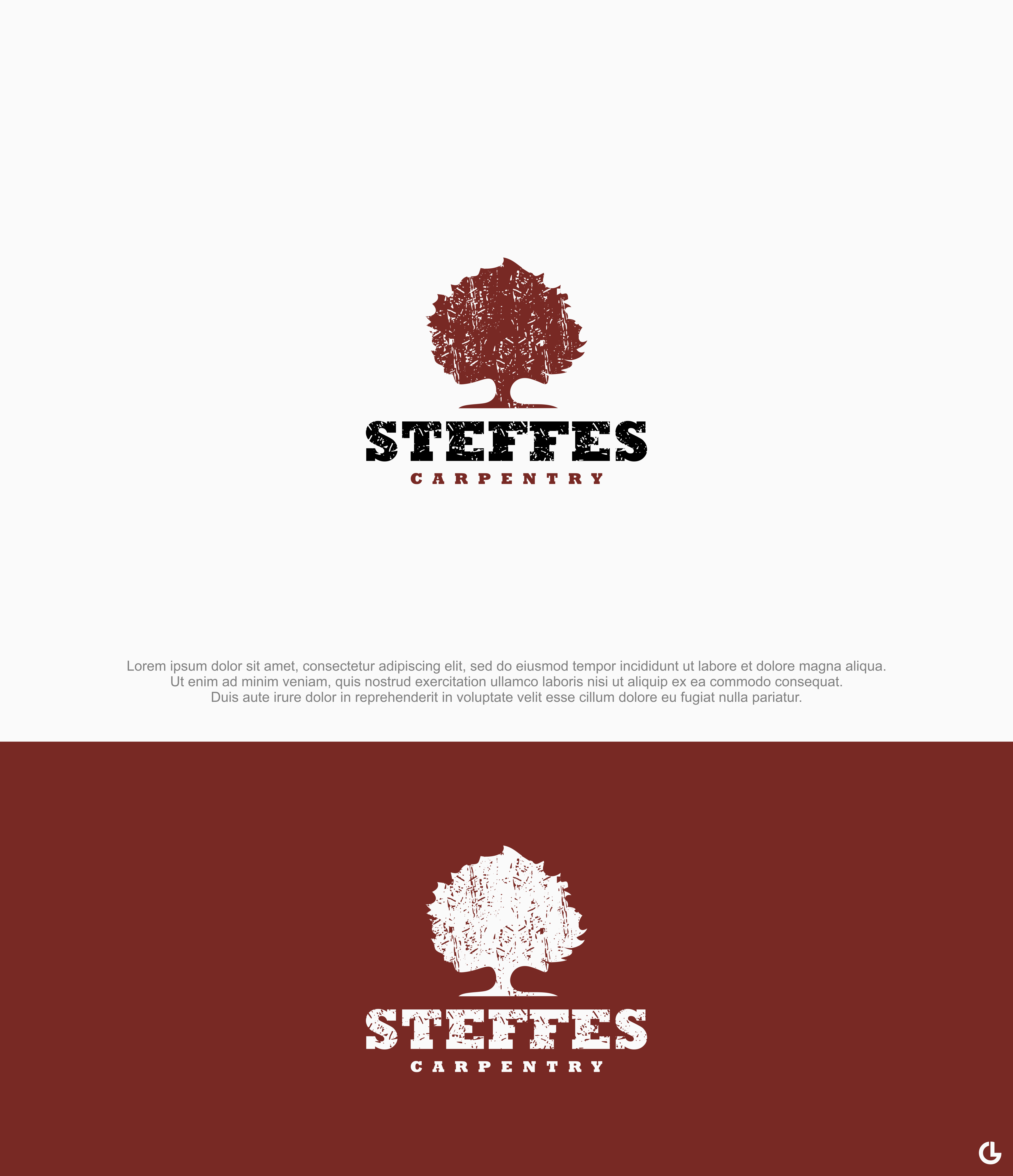 Logo Design by R!CKY for Steffes Carpentry | Design #25827102