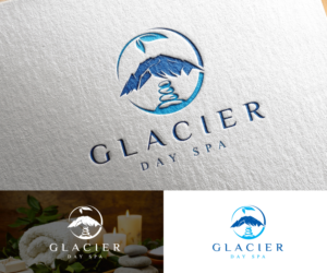 Glacier Day Spa | Design de Logo par step forward 2