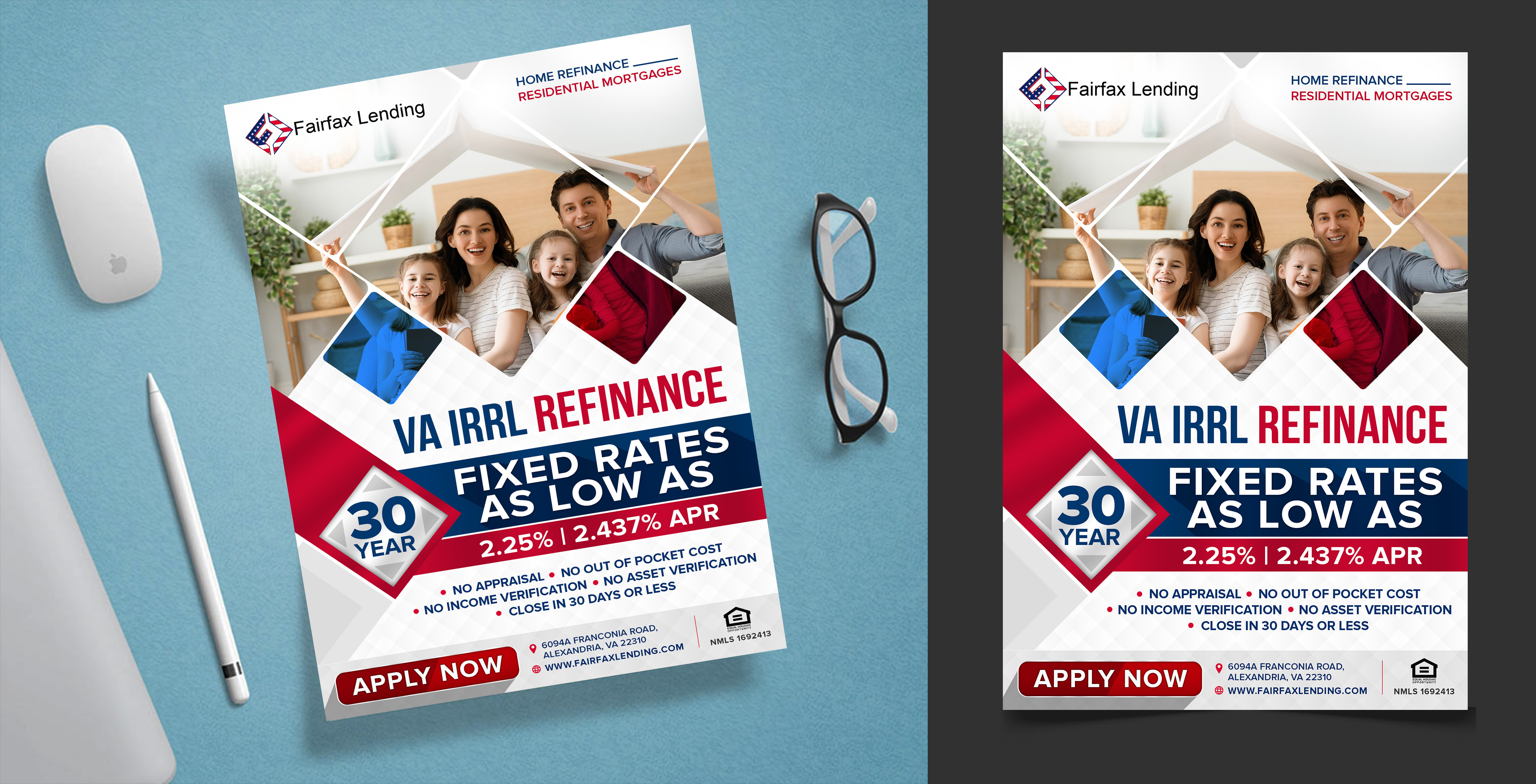 Graphic Design by SAI DESIGNS for Fairfax Lending, Inc. | Design #25793328