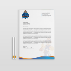 New Letterhead Design Project | Letterhead Design by OxonoArt
