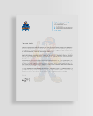 New Letterhead Design Project | Letterhead Design by chandrayaan.creative