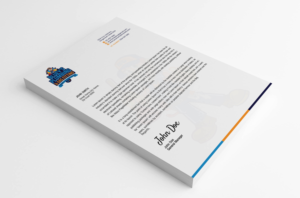Letterhead Design by SL Designer for www.blueysplumbing.com.au | Design: #25850757