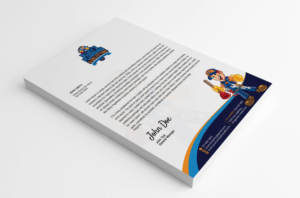 Letterhead Design by SL Designer for www.blueysplumbing.com.au | Design: #25852610