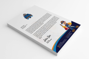 Letterhead Design by SL Designer for www.blueysplumbing.com.au | Design: #25852612