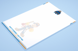 Letterhead Design by Petter Goms for www.blueysplumbing.com.au | Design: #25851867