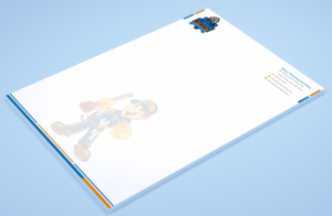 Letterhead Design by Petter Goms for www.blueysplumbing.com.au | Design #25853424
