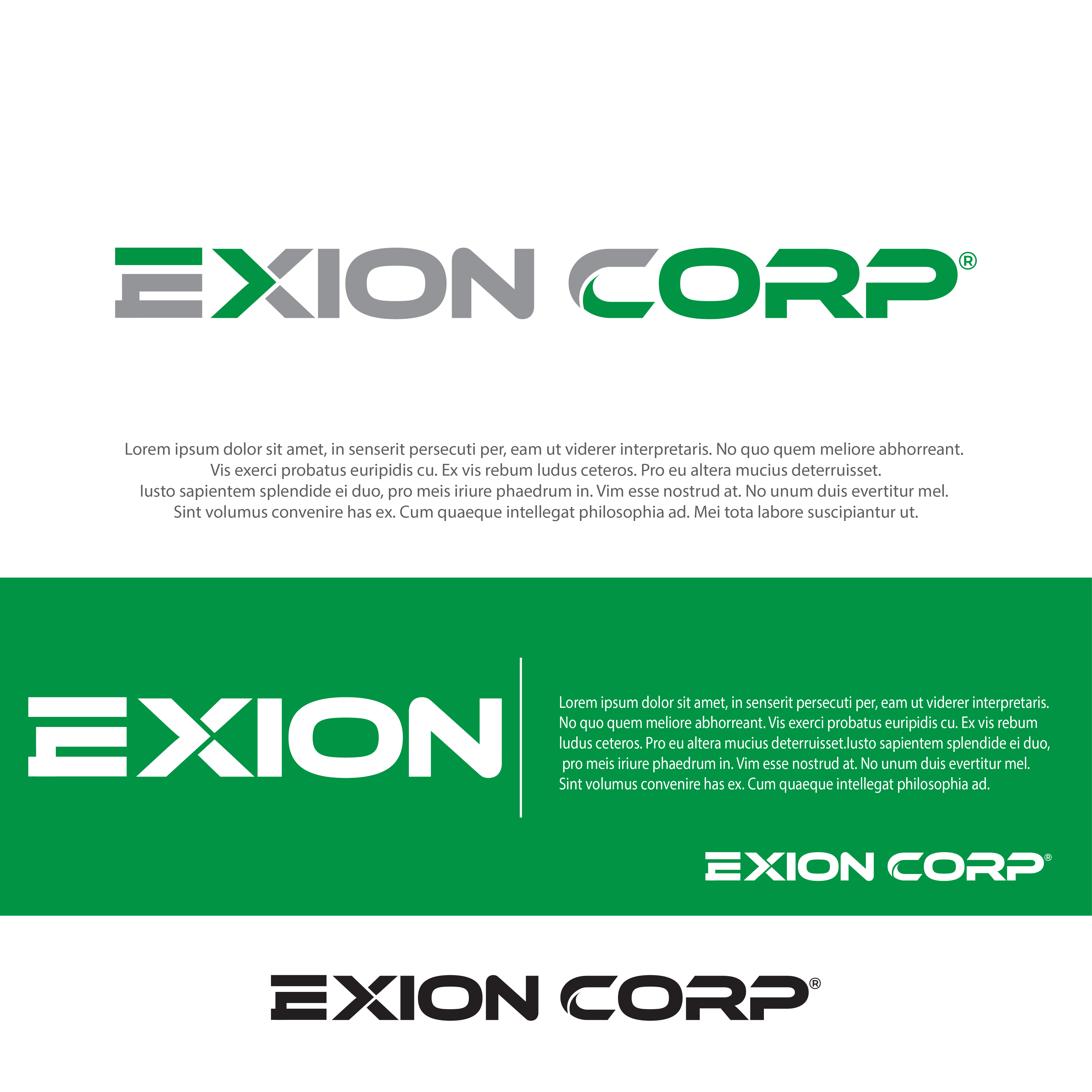 Logo Design by farady for EXION CORP | Design #25862586