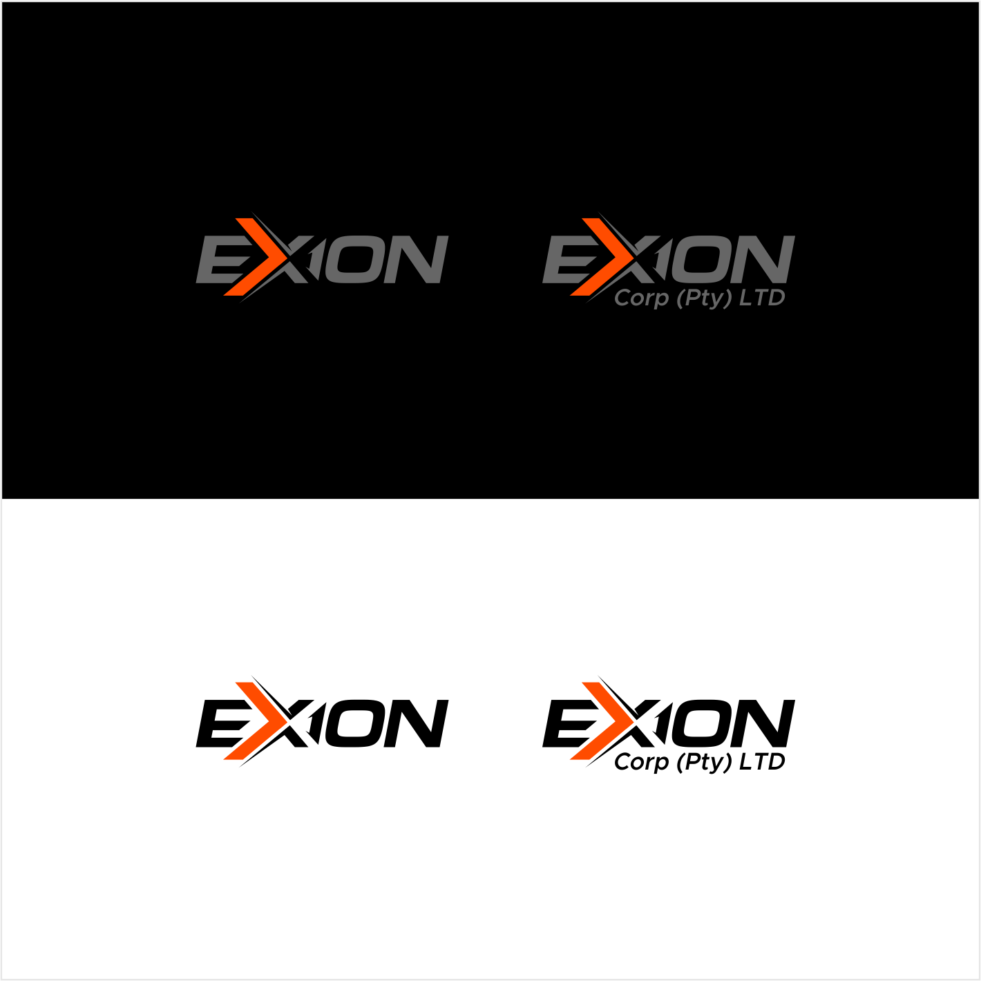 Logo Design by Arham Hidayat for EXION CORP | Design #25851024