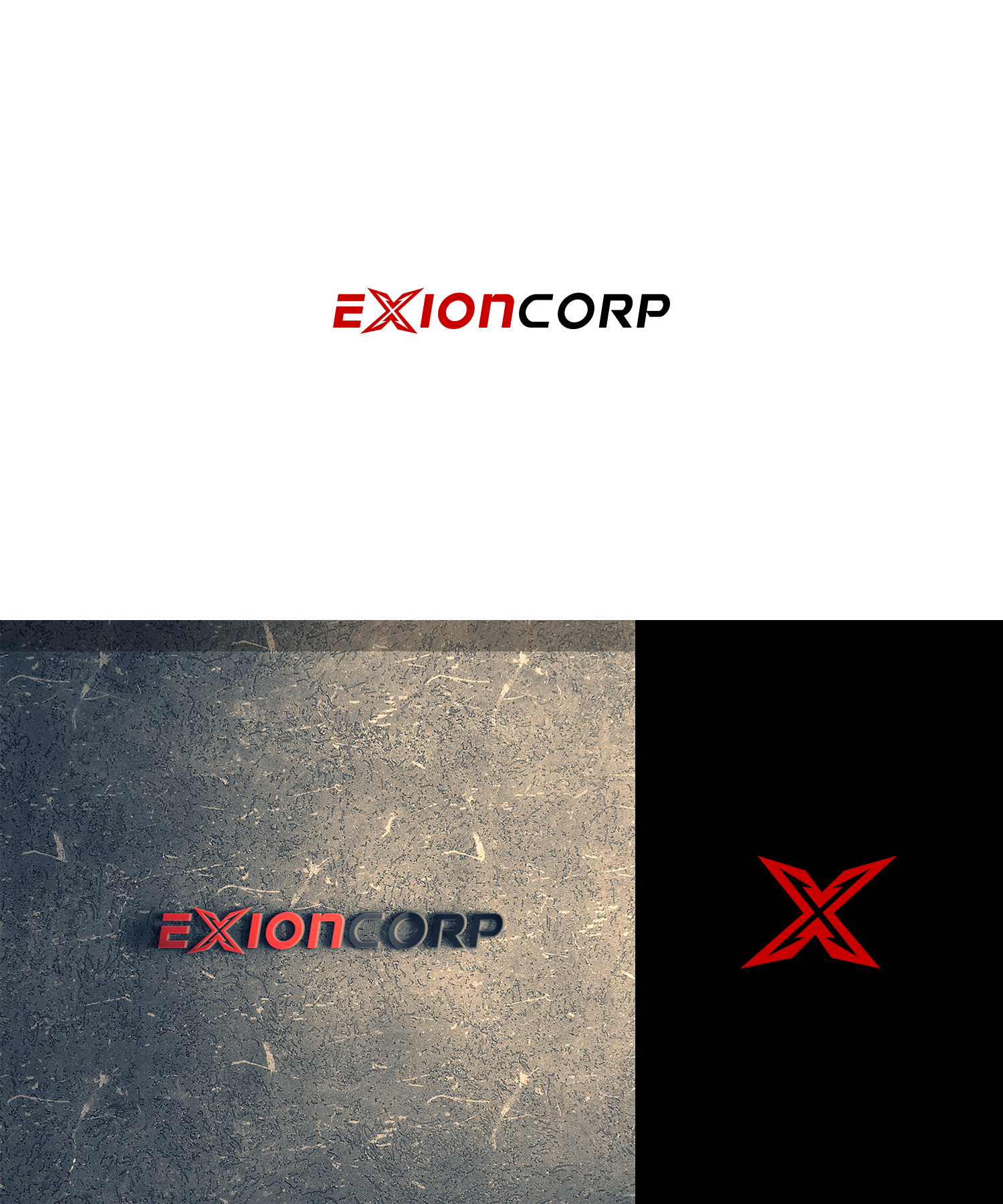 Logo Design by JohnM. for EXION CORP | Design #25794869