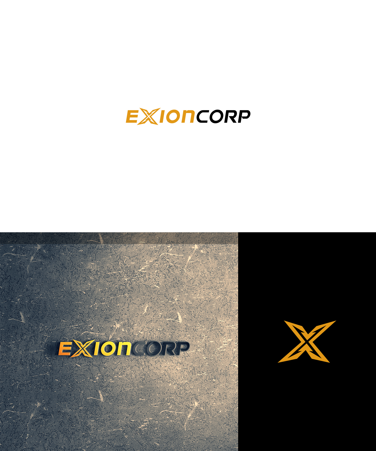 Logo Design by JohnM. for EXION CORP | Design #25795068