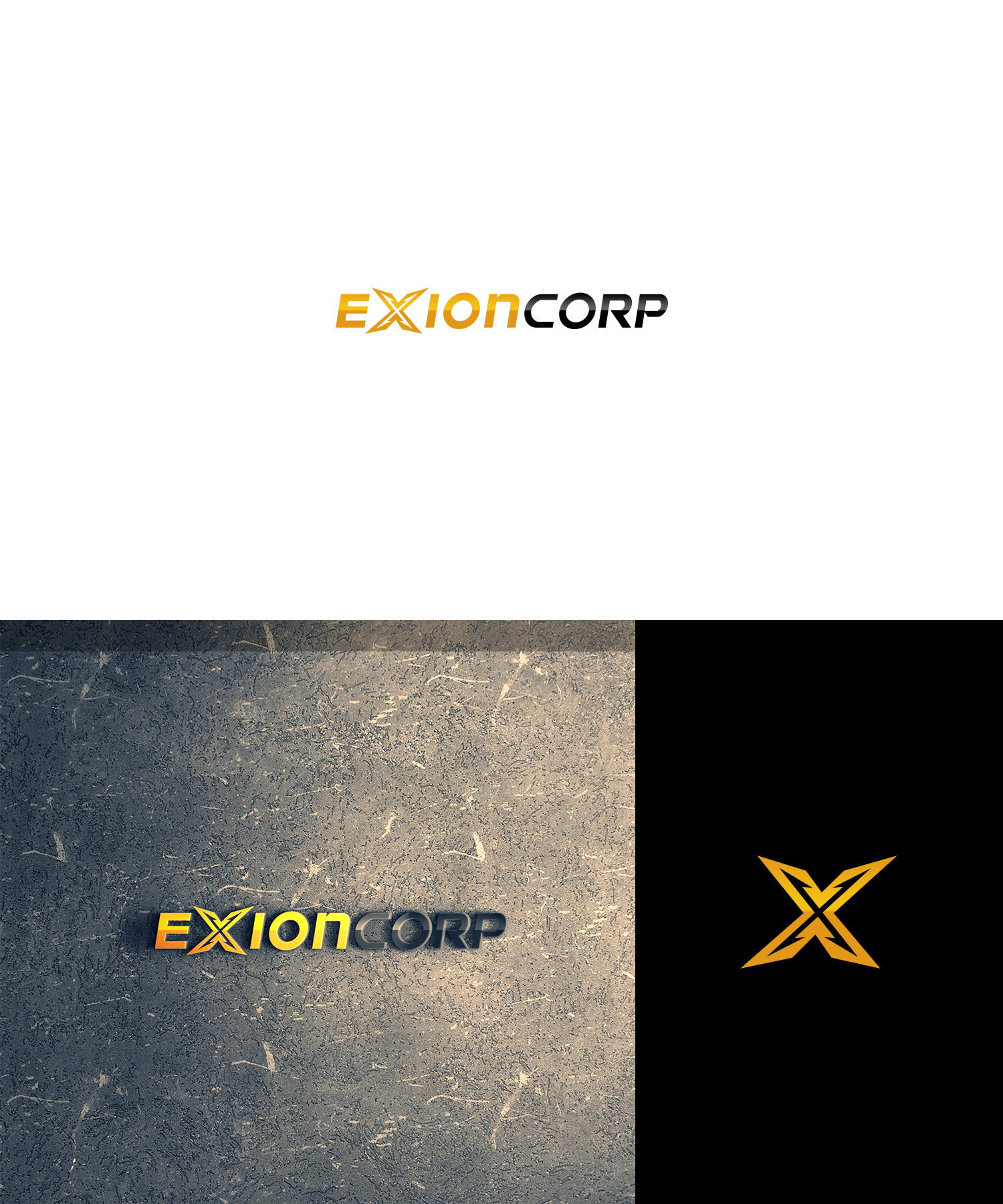 Logo Design by JohnM. for EXION CORP | Design #25796031