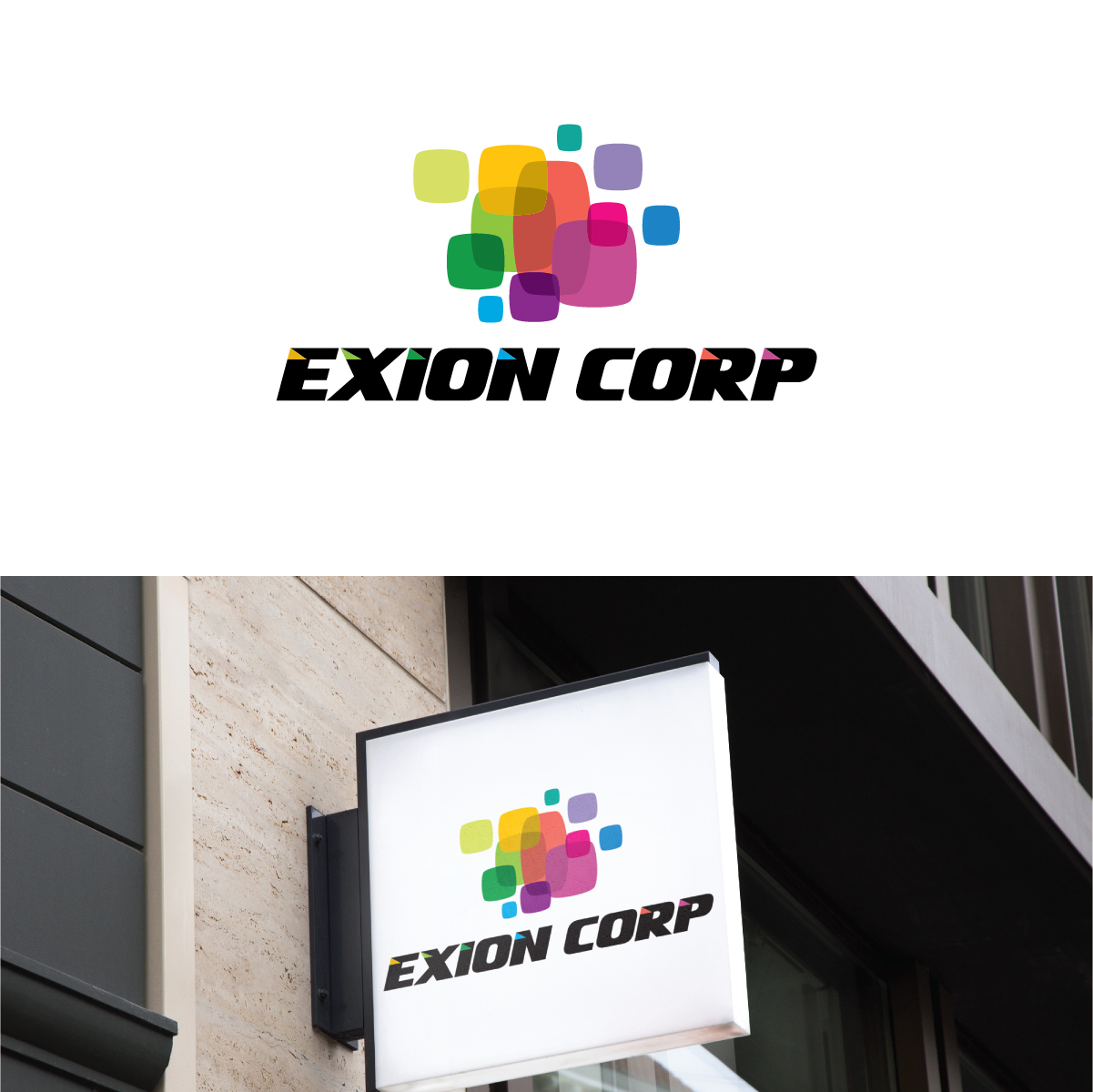 Logo Design by Deziners Zone for EXION CORP | Design #25806573